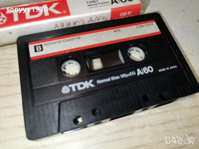 TONY CAREY-TDK TAPE 0201261942, снимка 10 - Аудио касети - 52957621