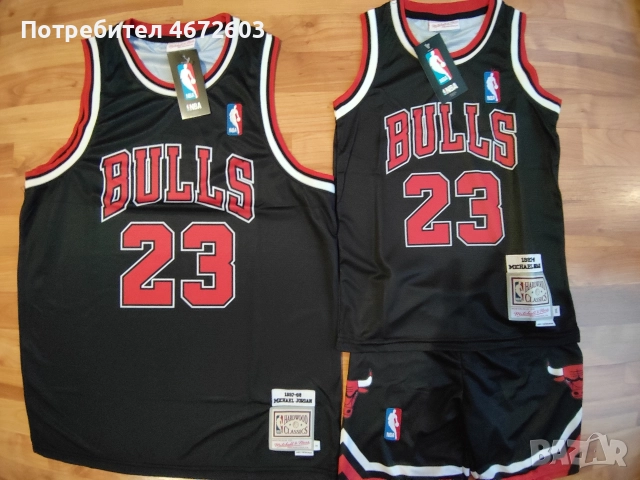 Баскетболни потници на Chikago Bulls и шорти, снимка 3 - Спортни дрехи, екипи - 52703882