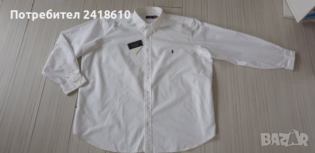 POLO Ralph Lauren Cotton  Mens Size 3XL ОРИГИНАЛ! НОВО! Мъжка Риза!, снимка 10 - Ризи - 43658834