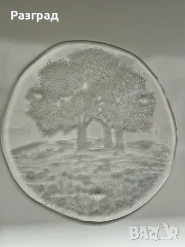 Кристален поднос