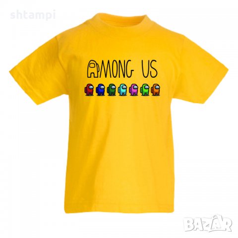 Детска тениска Among Us 1, снимка 7 - Детски тениски и потници - 32918762