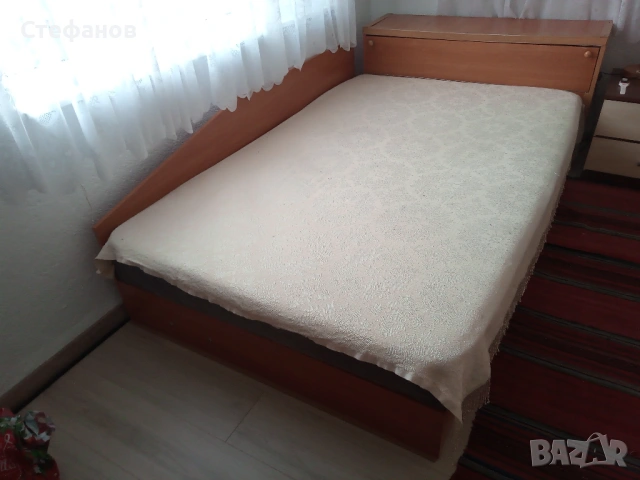 Приста с ракла и матрак, снимка 2 - Спални и легла - 53391721