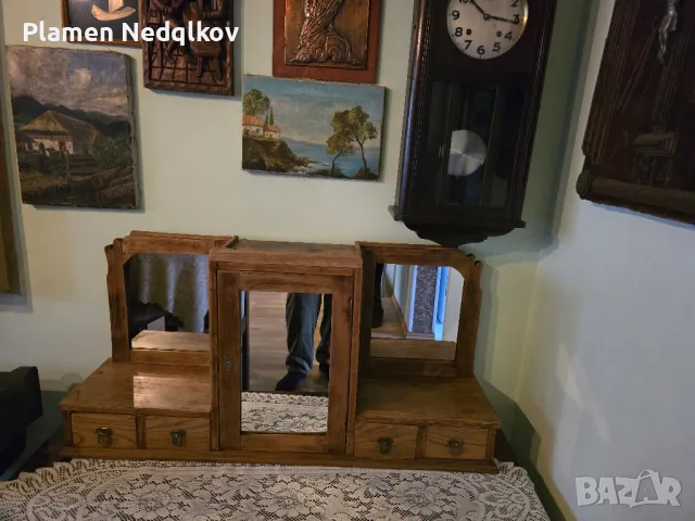 Стара българска етажерка. , снимка 9 - Антикварни и старинни предмети - 49621786