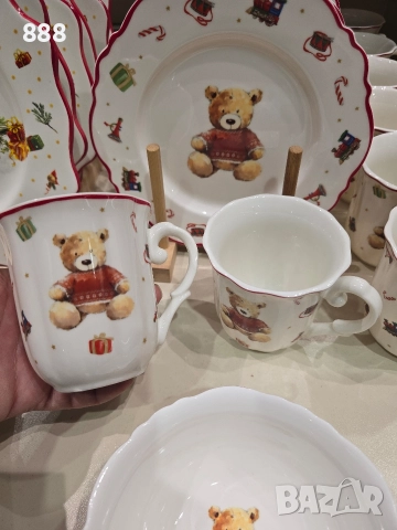 коледни чаши и купички , снимка 2 - Чинии - 52842612