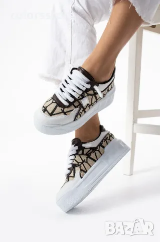 Дамски кецове Valentino/BR158z, снимка 3 - Кецове - 50093373