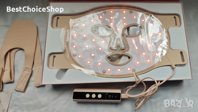 LED маска за лице - Spectral Mask Instrument - Anty Age, снимка 10 - Козметика за лице - 53501389