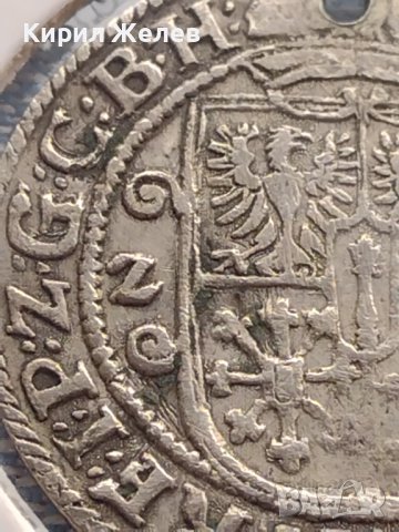 Сребърна монета Орт 1622г. Георг Вилхелм Кьониксберг Източна Прусия 13653, снимка 11 - Нумизматика и бонистика - 43000576