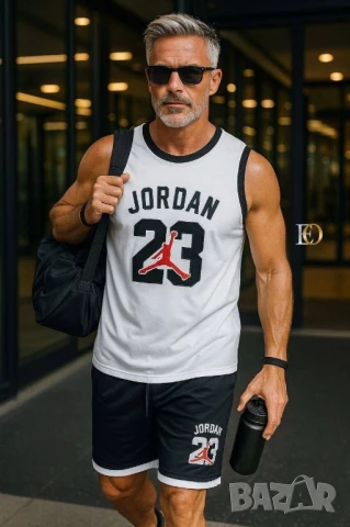 мъжки макси летни екипи Nike jordan, снимка 5 - Спортни дрехи, екипи - 51091176