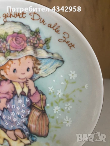 Аvon 1982. Денят на мама.Колекционерска чинийка., снимка 3 - Антикварни и старинни предмети - 50810920