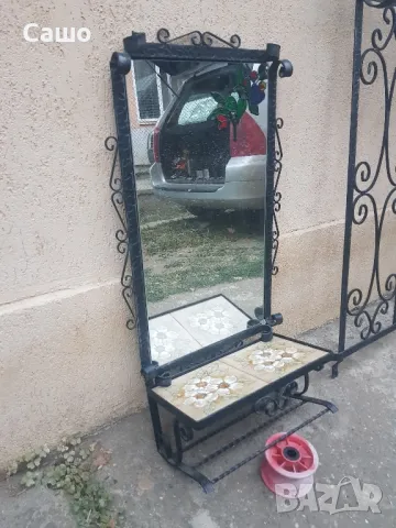 Закачалка портманто ковано желязо , снимка 11 - Закачалки - 47285592
