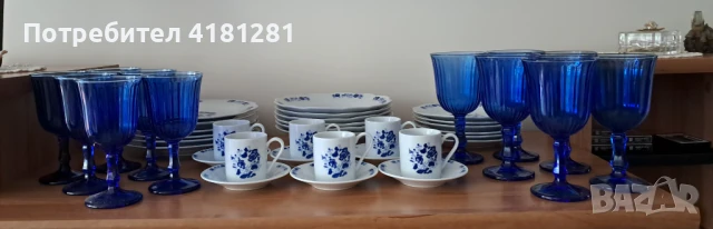 Италиански порцеланов винтидж сервиз 42 части НОВ , снимка 2 - Сервизи - 50634227