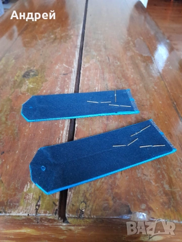 Стари пагони Старши Лейтенант, снимка 3 - Антикварни и старинни предмети - 53404538