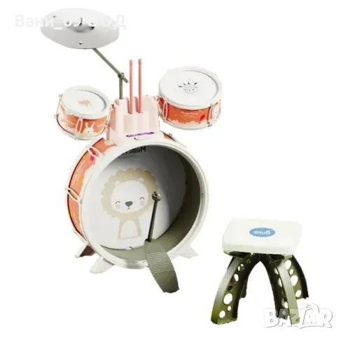 Комплект детски барабани , снимка 3 - Музикални играчки - 48409798