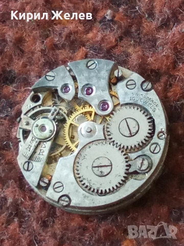 Механизъм с циферблат от стар ръчен часовник 51394, снимка 8 - Мъжки - 52252822