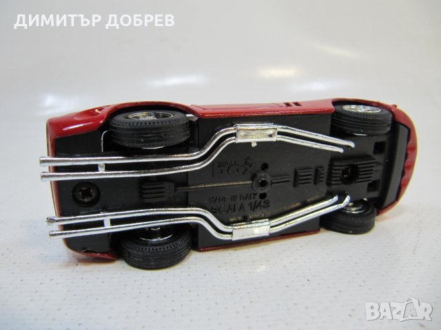 МЕТАЛНА КОЛИЧКА МАЩАБЕН МОДЕЛ FERRARI 250 GTO BOX MODEL1/43 ITALY, снимка 6 - Колекции - 33618993