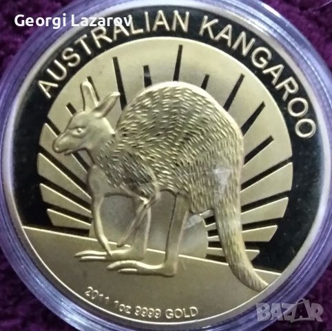 100 долара Австралия 2011 кенгуру, снимка 2 - Нумизматика и бонистика - 36785177