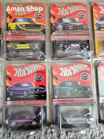 Hot Wheels RLC Red Line Club различни модели , Premium колекционерски колички 1:64, снимка 4 - Колекции - 50142639