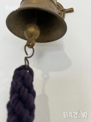 Бронзова камбанка , снимка 5 - Декорация за дома - 53394770
