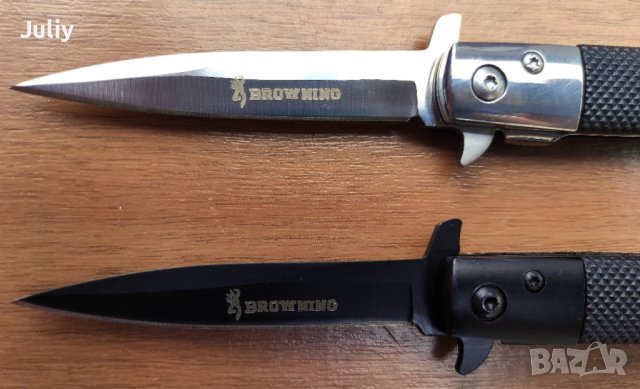Автоматичен сгъваем нож Browning C120, снимка 9 - Ножове - 37994632