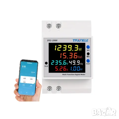 AC монитор 220V 6в1 / WIFI, снимка 1