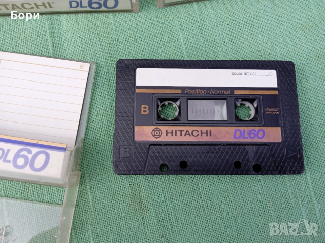 HITACHI DL 60 на един запис, снимка 3 - Аудио касети - 36423301
