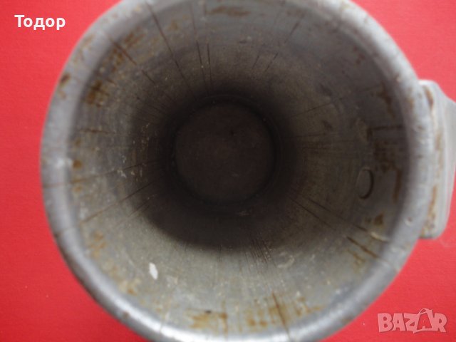 Алуминиева мярка от соца половин литър, снимка 4 - Колекции - 43760462