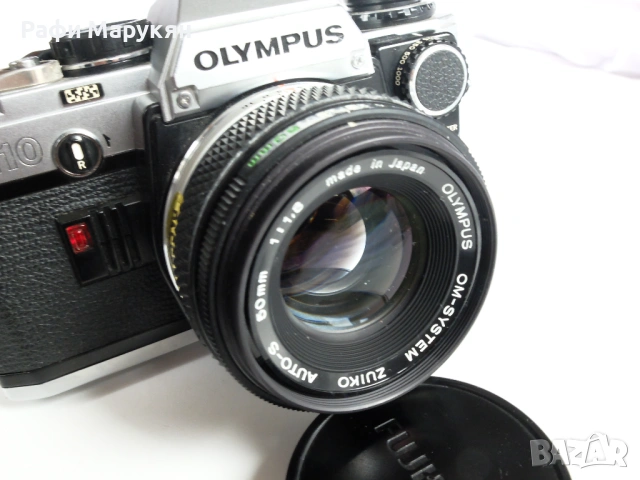 Много функционалната филмова камера "ОLYMPUS OM-10" с адаптер, снимка 2 - Фотоапарати - 53463064