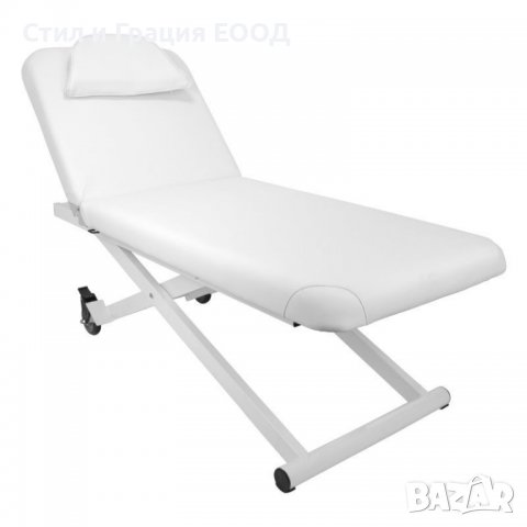 Спа кушетка Heka - Azzurro 329E ( 1 мотор) бяла основа 195 х 70 х 60/90 см, снимка 1