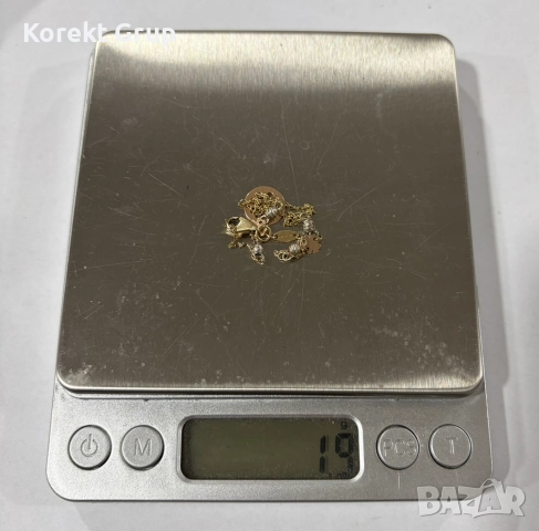 Златна гривна 1.9 грама 14 карата 585, снимка 5 - Гривни - 52888297