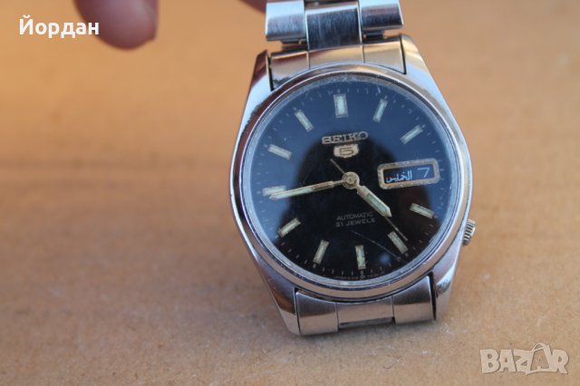 Японски часовник ''Seiko 5'' автоматик, снимка 11 - Мъжки - 43674061