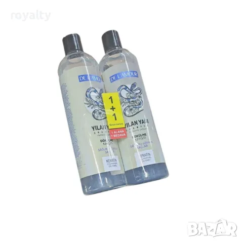 Шампоан De L’Amour, със змийско масло и кератин 2 бр по 700 мл., снимка 4 - Други - 49732828