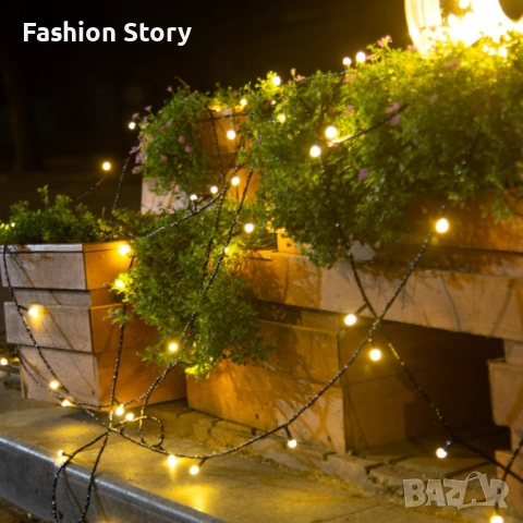 Водоустойчиви Коледни Led лампички   Звездно небе -   50 метра  240 светлини, снимка 2 - Декорация за дома - 51994154