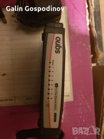 Суич 8 портов Switch Qubs QA20X08E