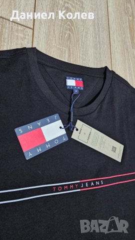  Tommy Hilfiger  мъжка тениска – нов модел, размер M, снимка 7 - Тениски - 51103931