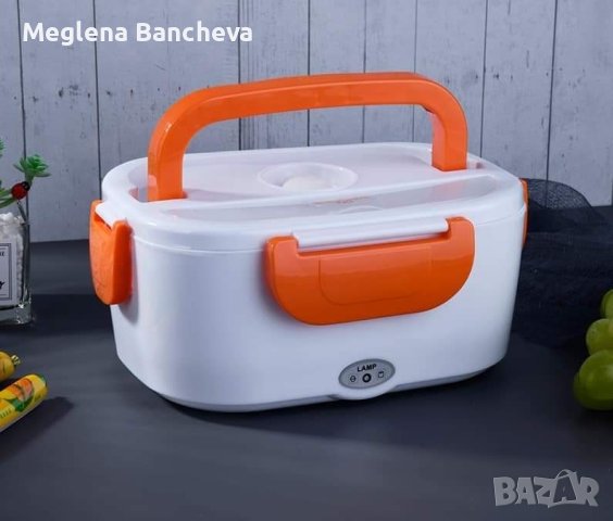 Електрическа кутия за храна с две прегради, снимка 4 - Кутии за храна - 43401496