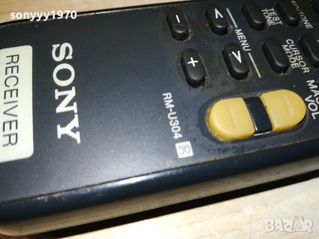 SONY RM-U304 RECEIVER REMOTE CONTROL-ВНОС SWISS 0301241632, снимка 15 - Ресийвъри, усилватели, смесителни пултове - 43641969