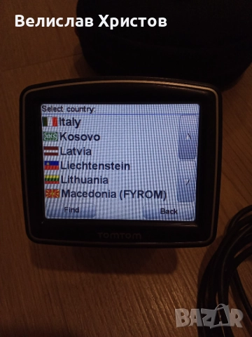 Навигация TOMTOM ONE – Много добро състояние, актуални карти!, снимка 6 - TOMTOM - 52597264