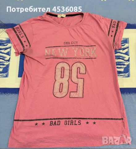 Лот от 4 момичешки тениски с къс ръкав