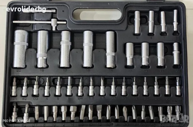 ШОК ЦЕНА!!!СУПЕР ПРОМОЦИЯ!!! Гедоре 108ч ZX Хром-Ванадий., снимка 4 - Куфари с инструменти - 26237122