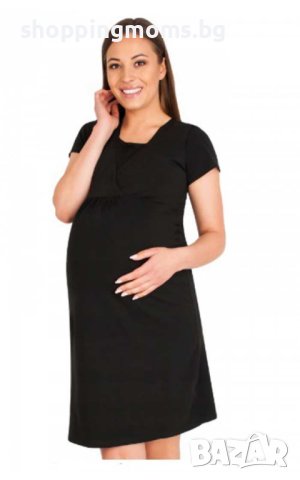 Рокля за бременни и кърмещи - модел 05156, снимка 6 - Рокли - 43472410