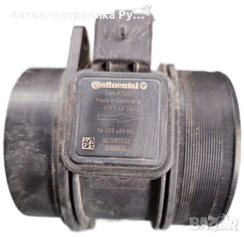 Дебитомер за PEUGEOT 407 2.0 HDI 136 Hp Air Flow Meter ,9645948980 ,5WK97002 
