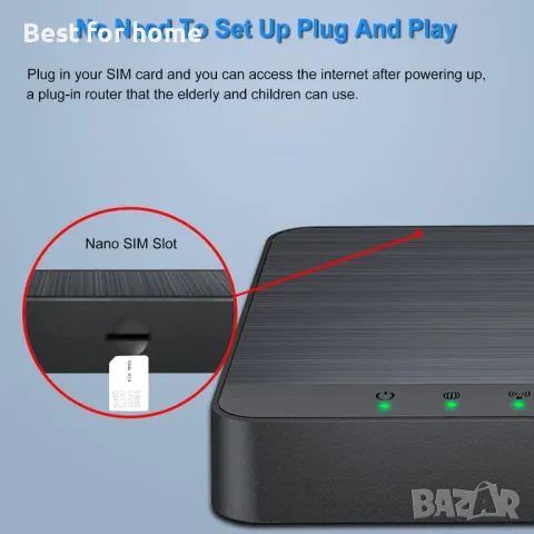 4G LTE рутер за световни честоти,свързва до 32 устройства, снимка 2 - Друга електроника - 50161394