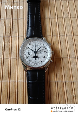 LONGINES Master Collection Chrono Moonphase Automatic!, снимка 2 - Мъжки - 52650284