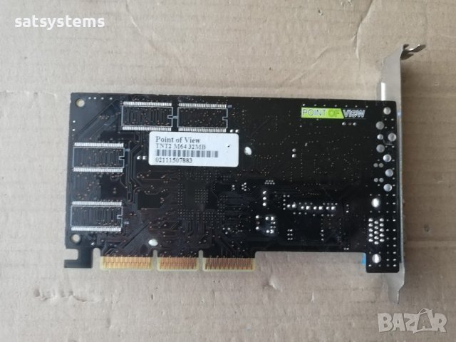 Видео карта NVidia Riva TNT2 M64 Point of View 32MB AGP, снимка 7 - Видеокарти - 40487495