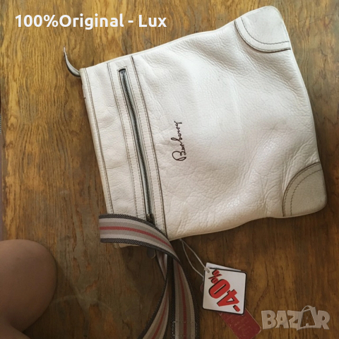 BURBERRY-Оргинал-100%.ЕСт.кожа!, снимка 6 - Чанти - 52867543