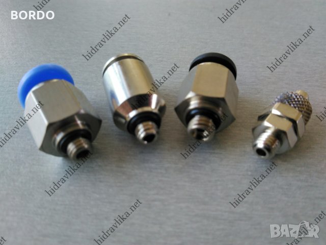 Бързи връзки за шлаух М5-Ф6/М6-6, снимка 3 - Резервни части за машини - 33583435