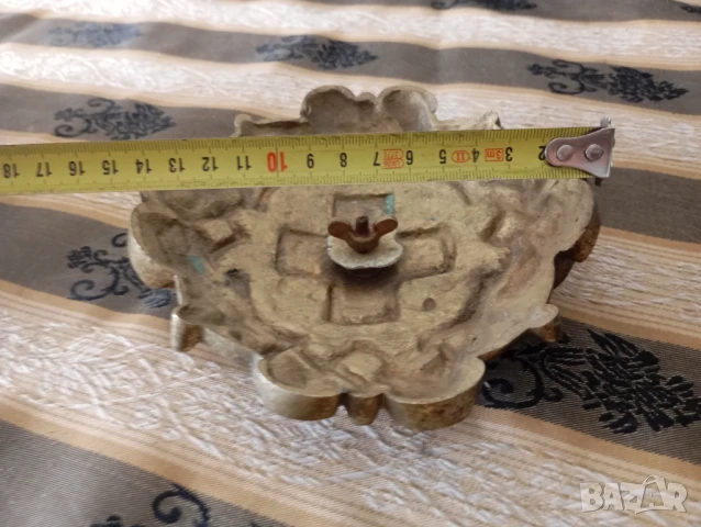 Три бронзови апликации,обкови, снимка 4 - Антикварни и старинни предмети - 50937006