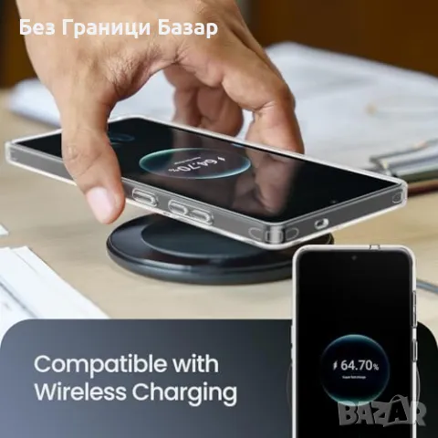 Нов Samsung S25 Ultra кейс – военен клас защита, тънък и прозрачен калъф Самсунг, снимка 6 - Калъфи, кейсове - 49373685