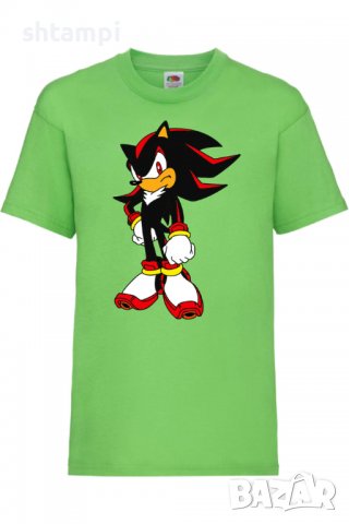 Детска тениска Sonic Shadow 002,Соник,Игра,Изненада,Подарък,Празник,Повод