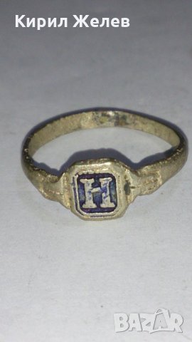 Старинен пръстен сачан над стогодишен - 60271, снимка 1 - Антикварни и старинни предмети - 28986908